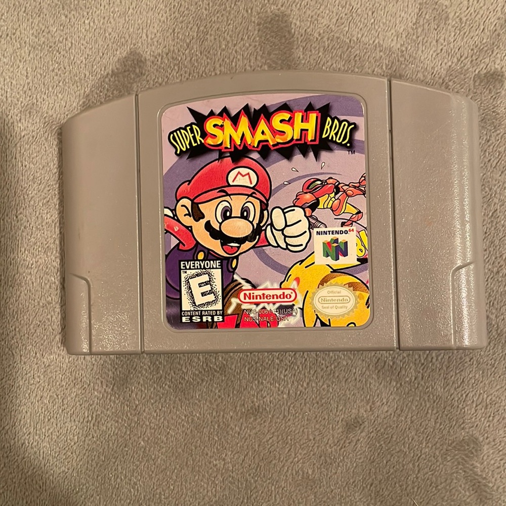 Nintendo 64 “super smash bros”